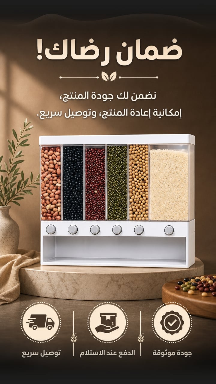 Guarantee — منظم البقوليات 6 في واحد